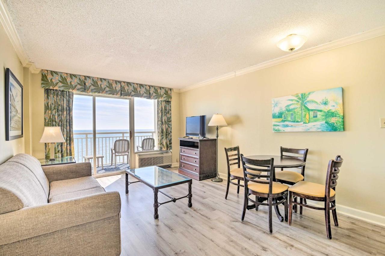 Oceanfront Myrtle Beach Condo With Balcony! Eksteriør bilde