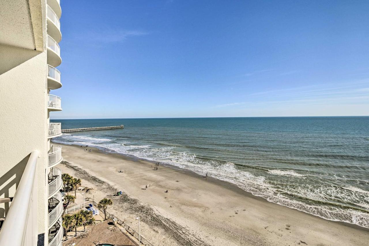 Oceanfront Myrtle Beach Condo With Balcony! Eksteriør bilde